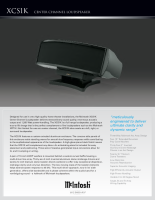 McIntosh XCS-1-K - Brochure 